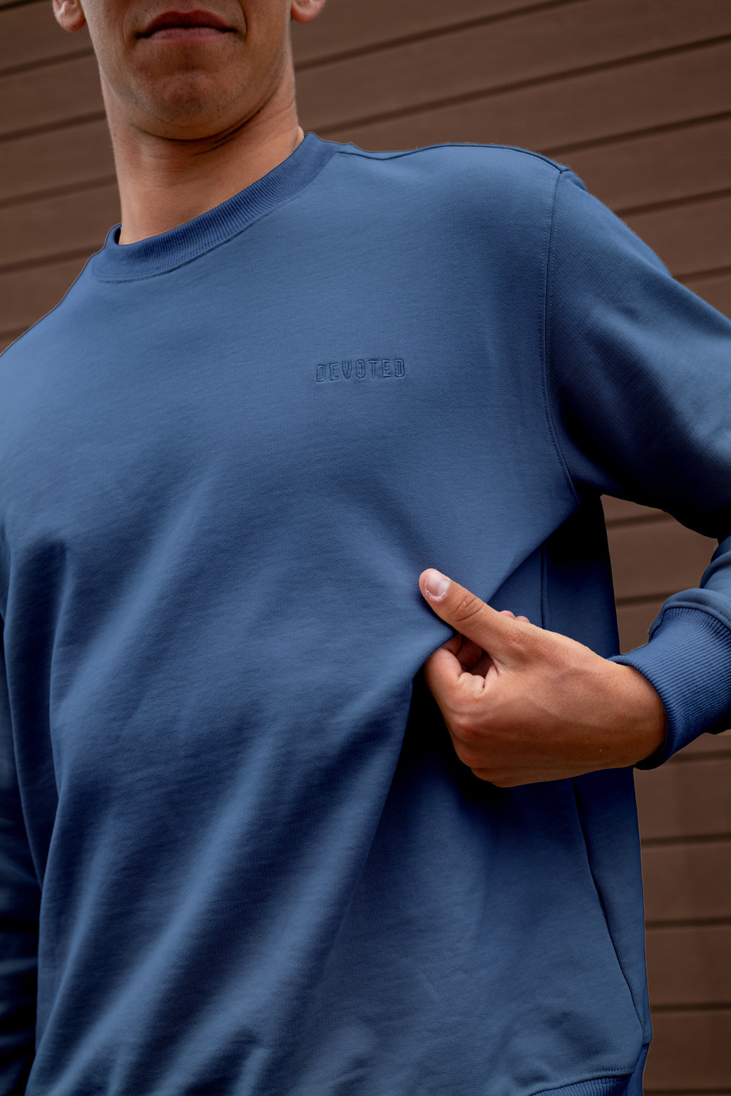 Devoted Embroided Logo Crew 480Gr - Sweats