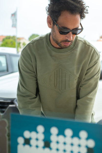 Devoted Embroided Diamond Crew 480Gr - Sweats
