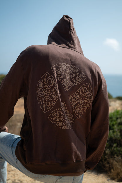 Devoted Printed Samoan Hood 480Gr - Hoodies