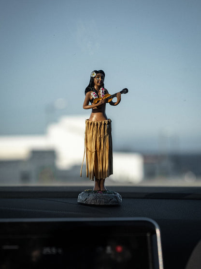 Devoted Hawaiian Hula Dashboard Girl - Hawaian Hula