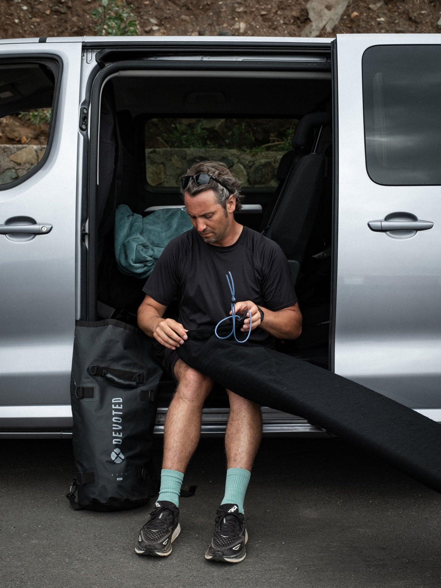 Devoted Fish Stretch Sock - Surf Socks