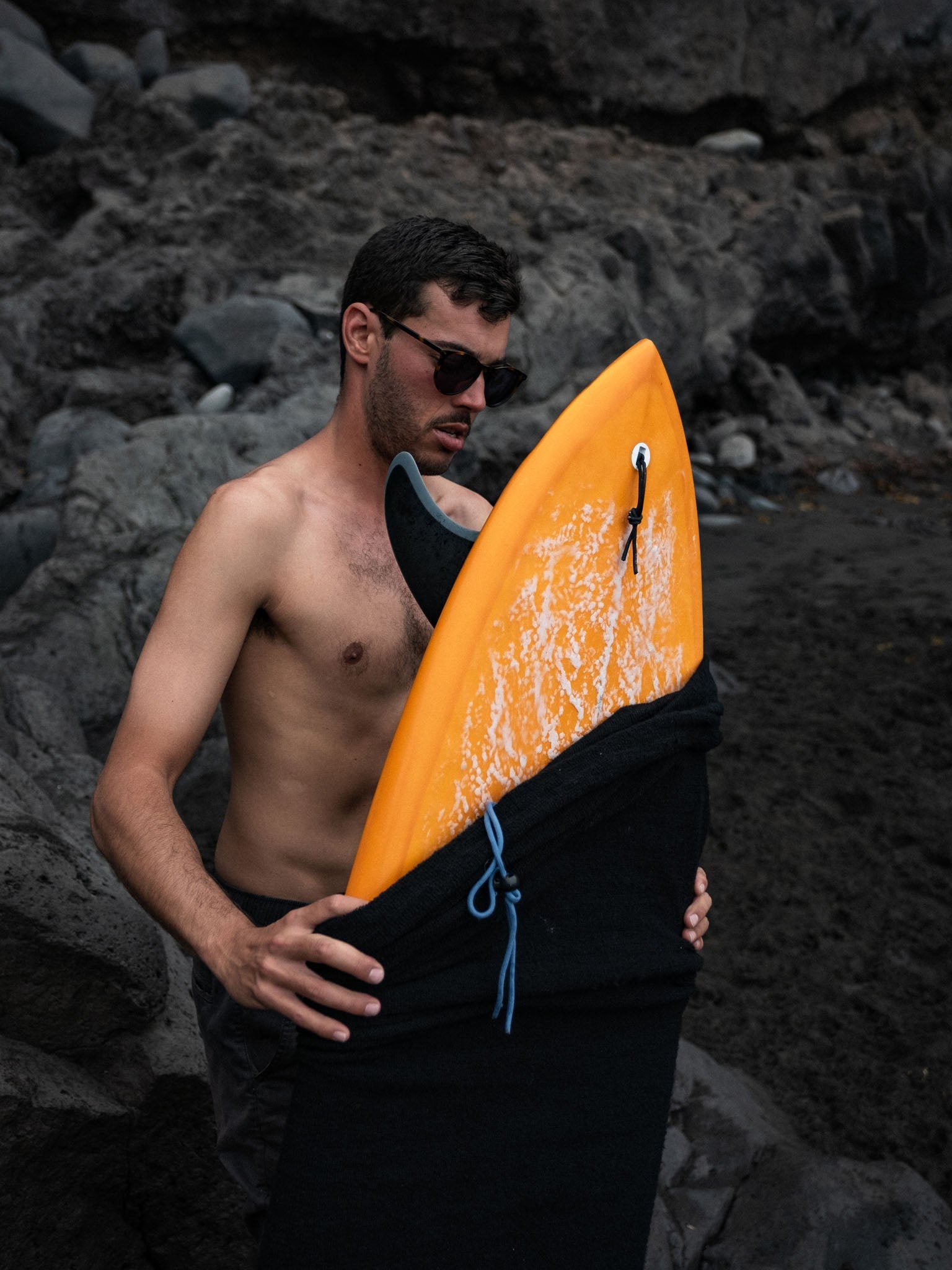 Devoted Fish Stretch Sock - Surf Socks