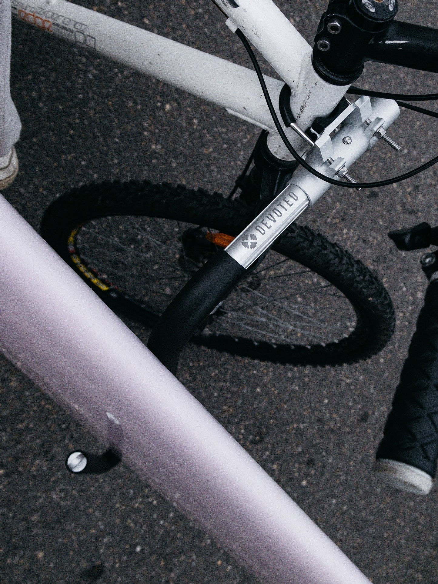 Devoted Universal Bikerack Longboard - Bike Board Racks