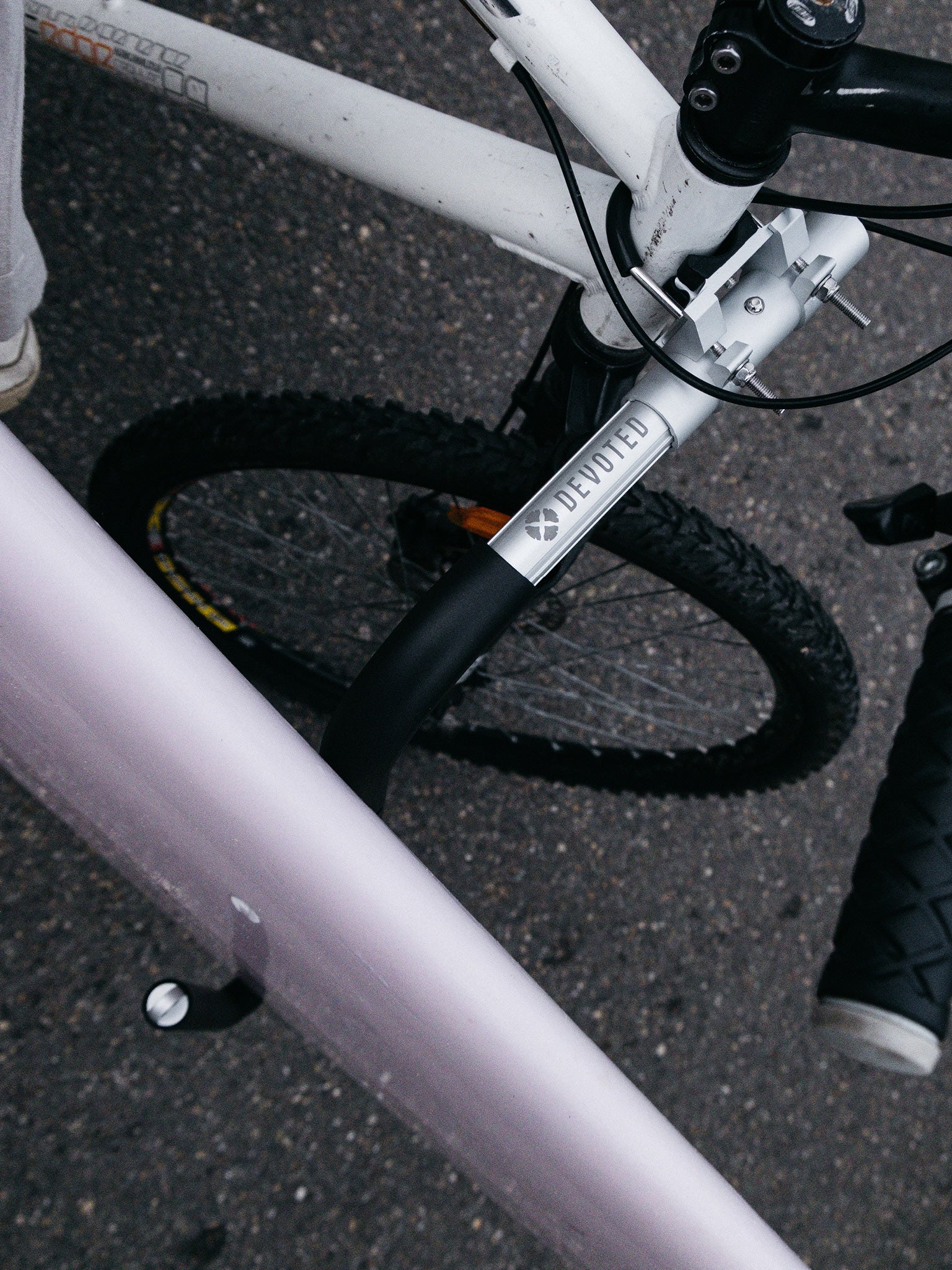 Devoted Universal Bikerack Longboard - Bike Board Racks