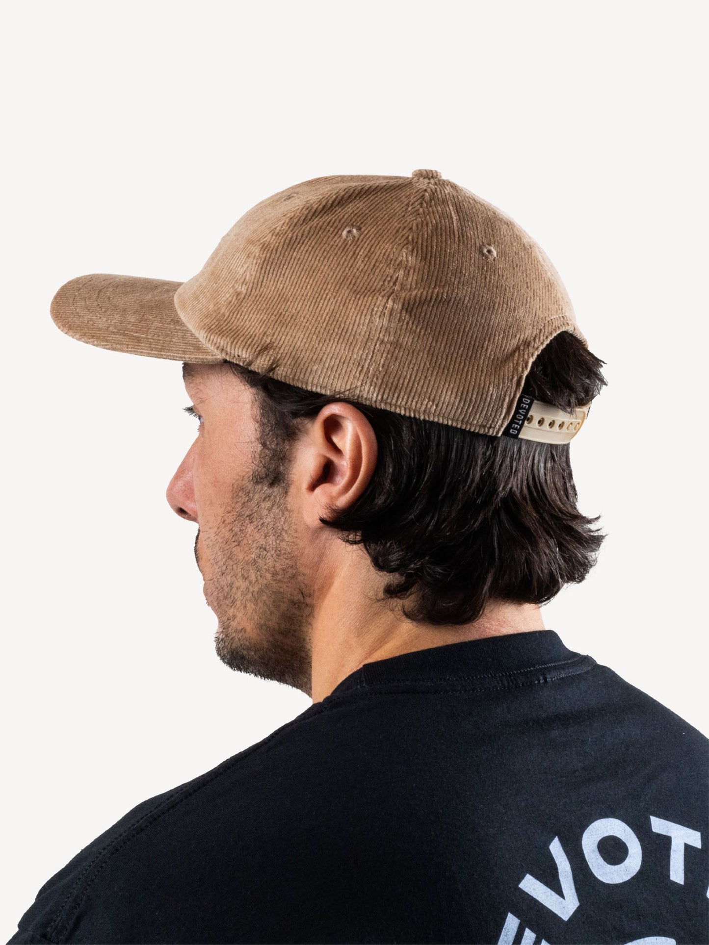 Devoted Corduroy Six-Panel Cap - Caps