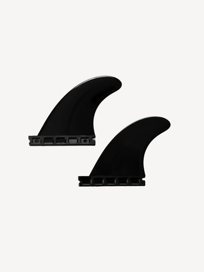 Devoted Sidebite Fin Set Nylon Single Tab Black - Futures/Sidebites