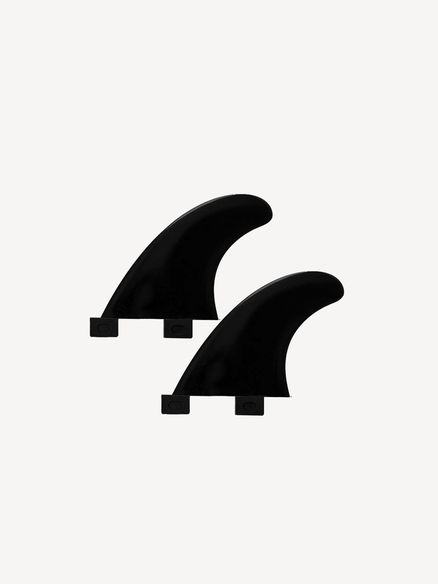 Devoted Sidebite Fin Set Nylon Single Tab Black - Futures/Sidebites