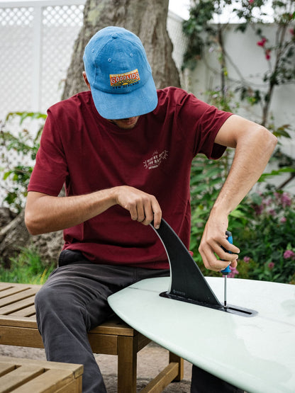 Devoted Mjf Fibreglass Centre Fin - Longboard Single