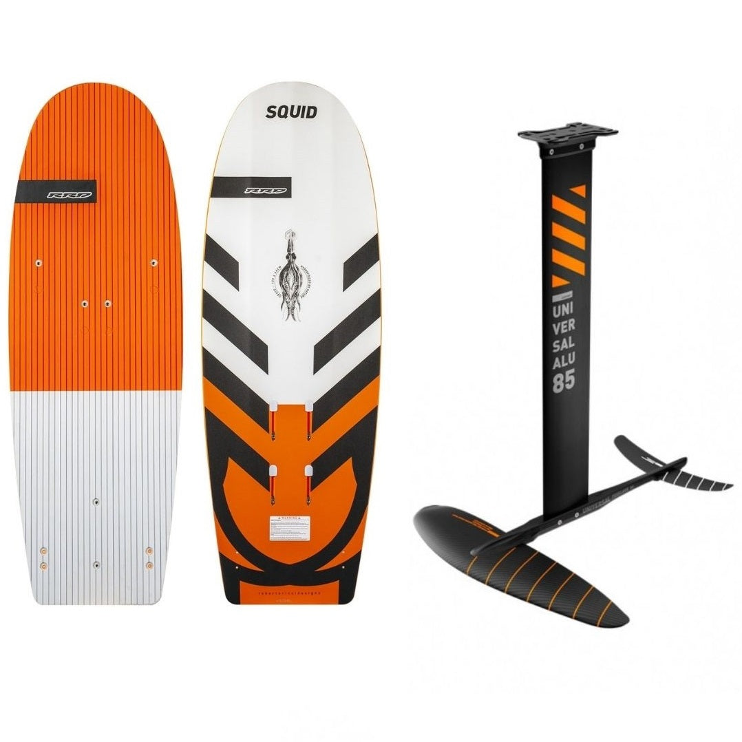 RRD Squid hybrid KITEFOIL PACK 146x47cm - 80cm mast USED | 19 - Full Sets (GRADE A)