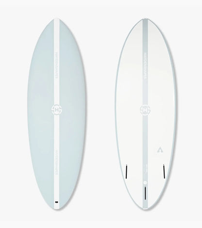 Haydenshapes Hypto Krypto EPS Soft Top - Futures - 3 Fin - Blue Tile