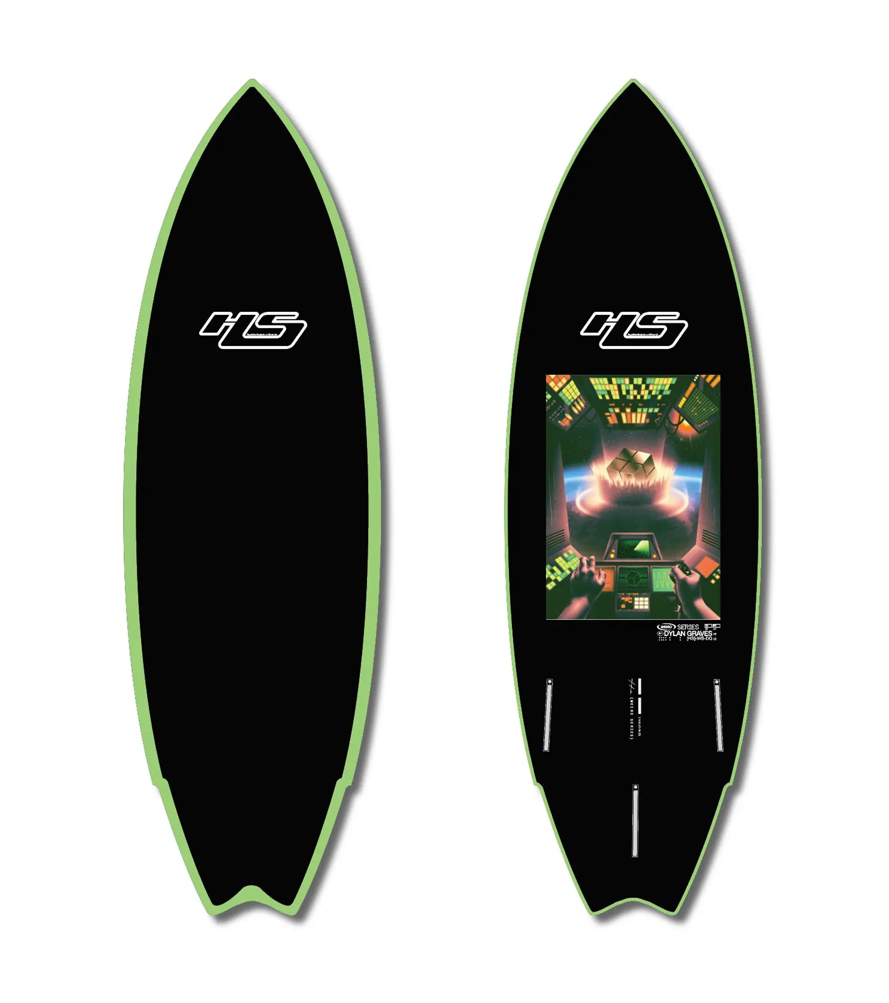 Haydenshapes Dylan Graves Weird Series Epoxy SOFT - Futures - 3 Fin - Short Boards