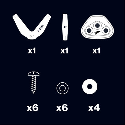 F-One V-STRAPS Foilboard (x3) Self-tapping Screws - Foot Straps
