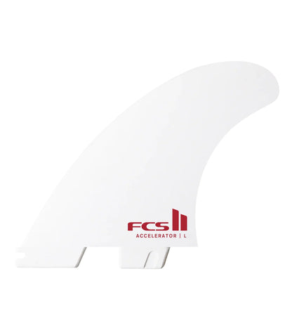 FCS II Accelerator Performance Core Thruster Fins - White Editions - FCS II/Thruster