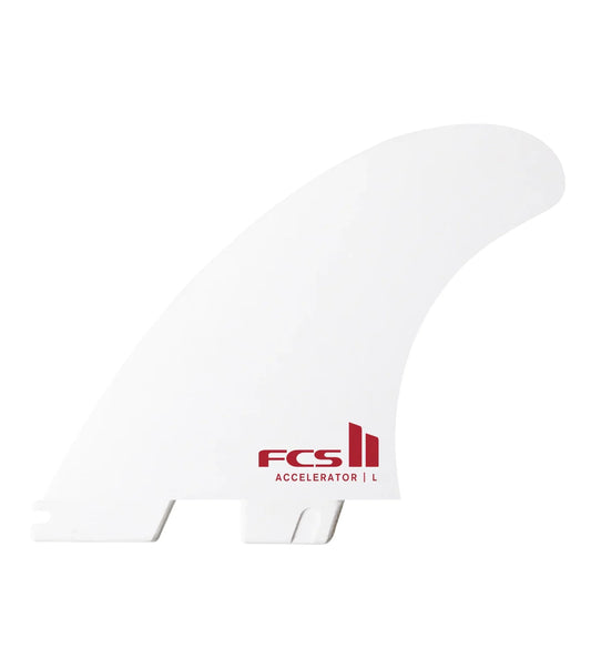 FCS II Accelerator Performance Core Thruster Fins - White Editions - FCS II/Thruster