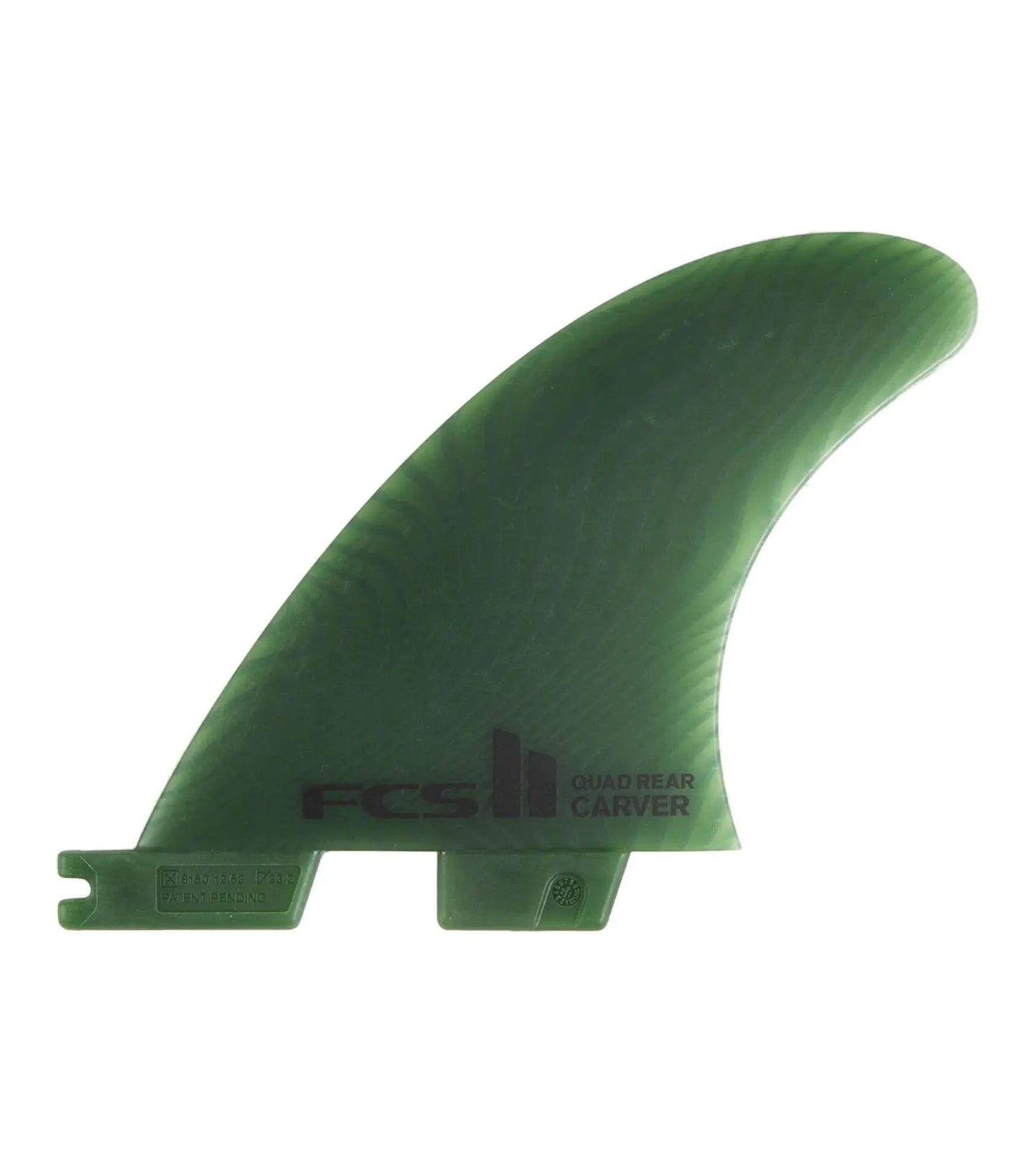 FCS II Carver Neo Glass ECO Quad Rear Fins - FCS II/Quad