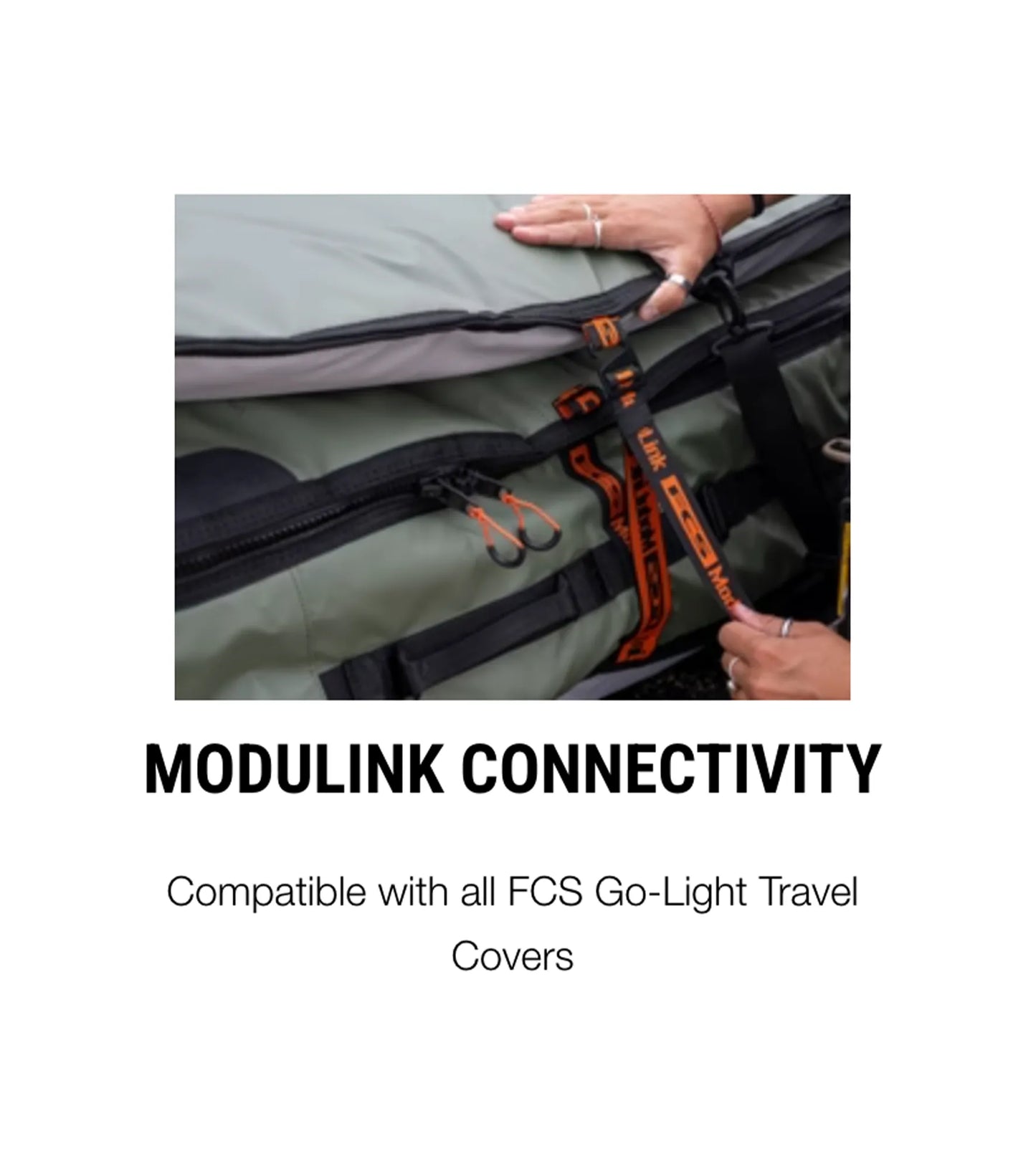 FCS Classic Fish Board Bag GO-Light