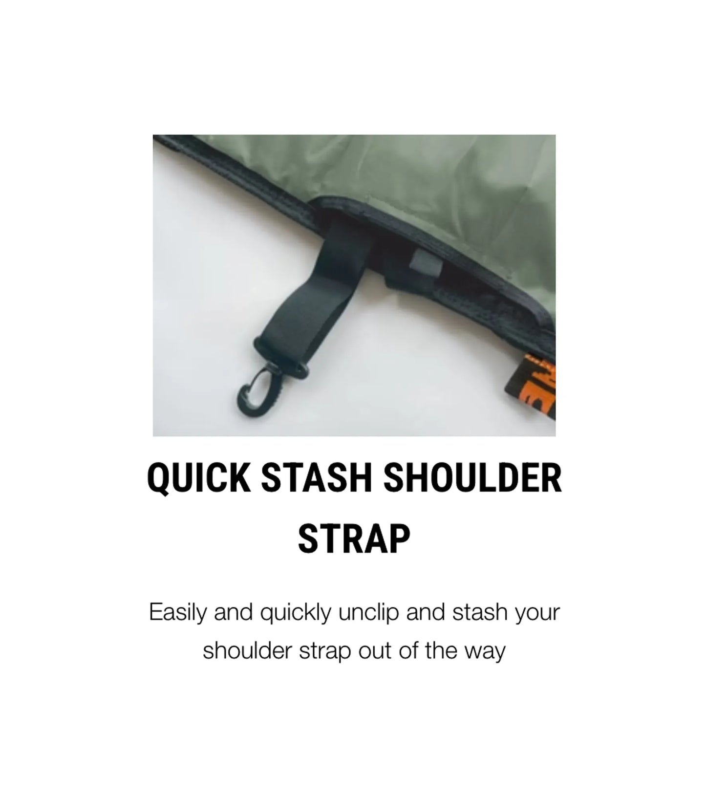 FCS Classic Shortboard Board Bag GO-Light