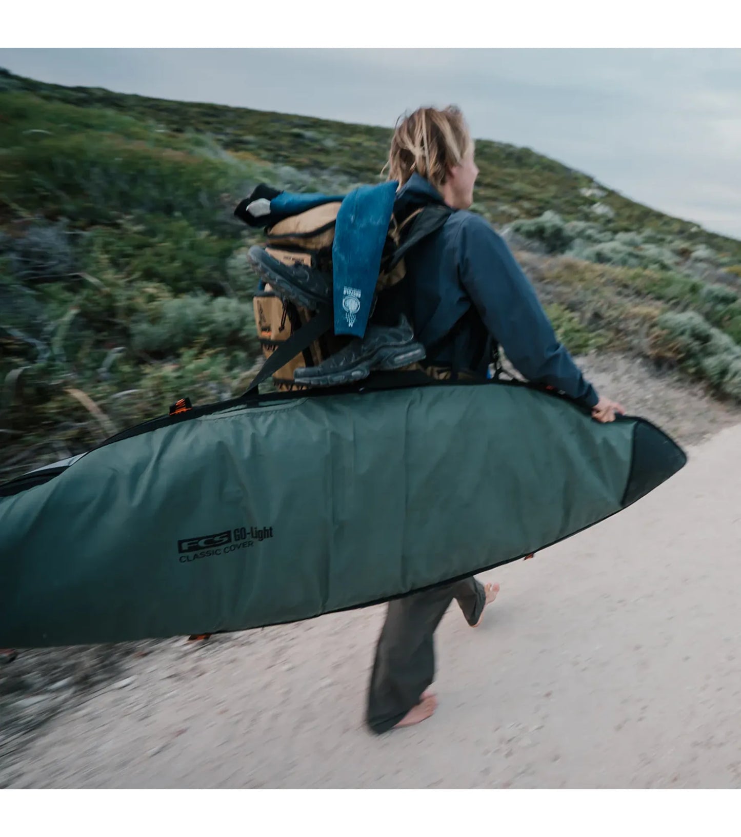 FCS Classic Mid-Length Board Bag GO-Light