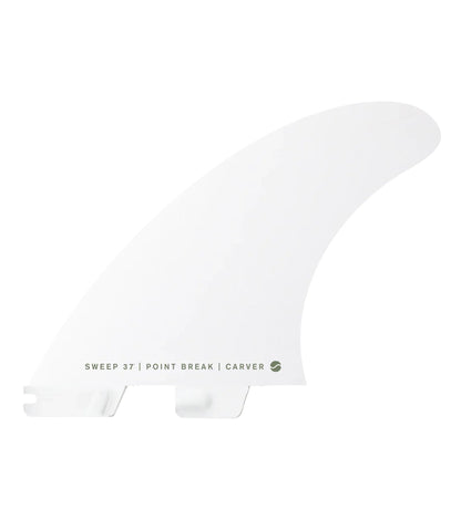 FCS II Carver Performance Core Thruster Fins - White Edition - FCS II/Thruster