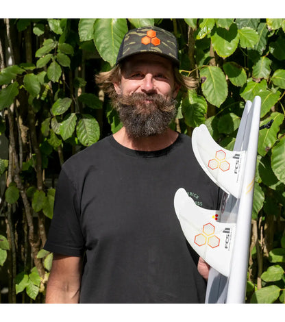 FCS II Channel Islands Upright Performance Core Tri-Quad Fins - FCS II/Tri Quad