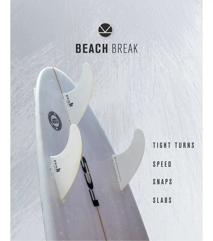 FCS II Reactor Performance Core Thruster Fins - White Edition - FCS II/Thruster