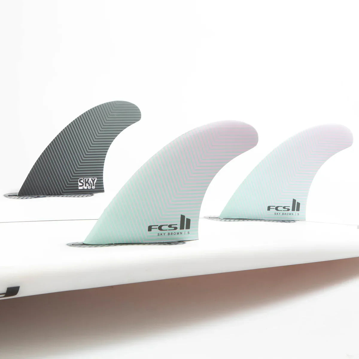 FCS II Sky Brown Performance Core Thruster Fins - FCS II/Thruster