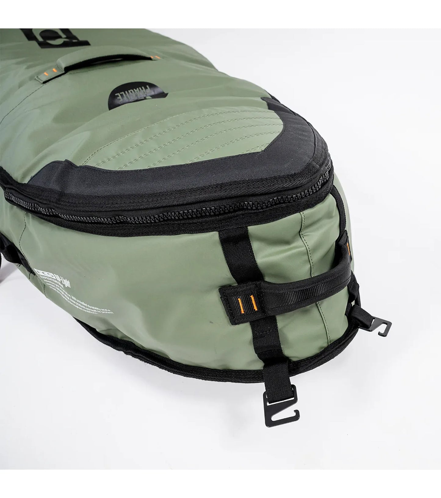 FCS Travel 3 Wheelie Shortboard / Fish Board Bag GO-Light