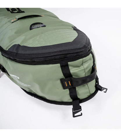 FCS Travel 3 Wheelie Shortboard / Fish Board Bag GO-Light