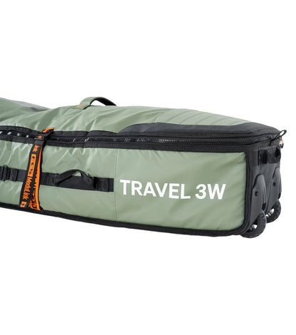 FCS Travel 3 Wheelie Shortboard / Fish Board Bag GO-Light