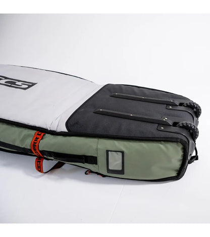 FCS Travel 3 Wheelie Shortboard / Fish Board Bag GO-Light