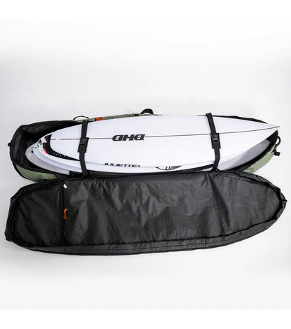 FCS Travel 3 Wheelie Shortboard / Fish Board Bag GO-Light