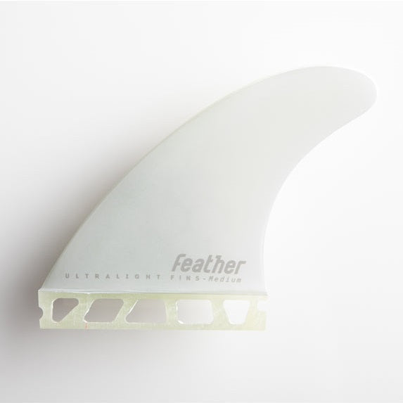 Feather Fins Ultralight Hexa Core Single Tab Medium (65-80Kg) - Futures/Thruster
