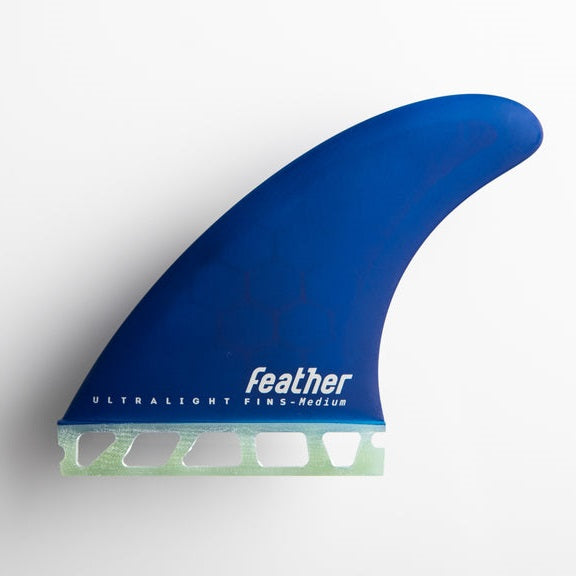 Feather Fins Ultralight Hexa Core Single Tab Medium (65-80Kg) - Futures/Thruster