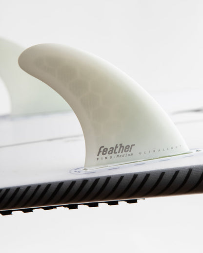 Feather Fins Ultralight Hexa Core Single Tab Medium (65-80Kg) - Futures/Thruster
