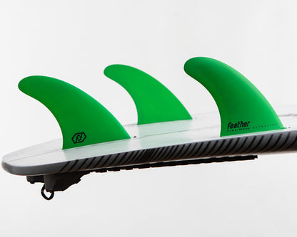 Feather Fins Ultralight Hexa Core Single Tab Medium (65-80Kg) - Futures/Thruster