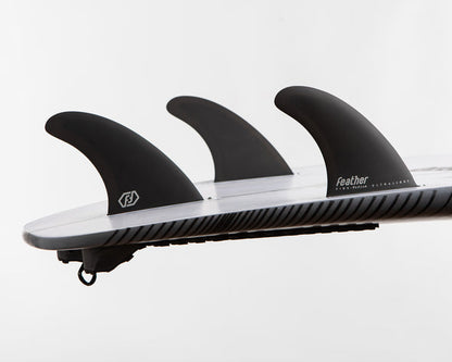 Feather Fins Ultralight Hexa Core Single Tab Medium (65-80Kg) - Futures/Thruster
