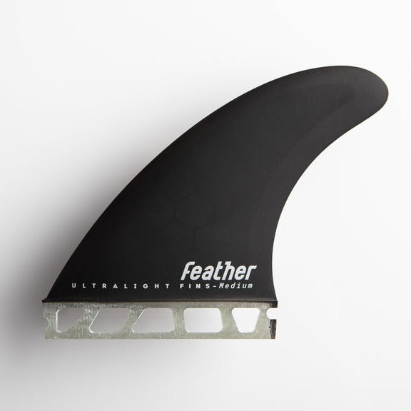 Feather Fins Ultralight Hexa Core Single Tab Medium (65-80Kg) - Futures/Thruster