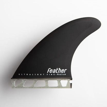 Feather Fins Ultralight Hexa Core Single Tab Medium (65-80Kg) - Futures/Thruster