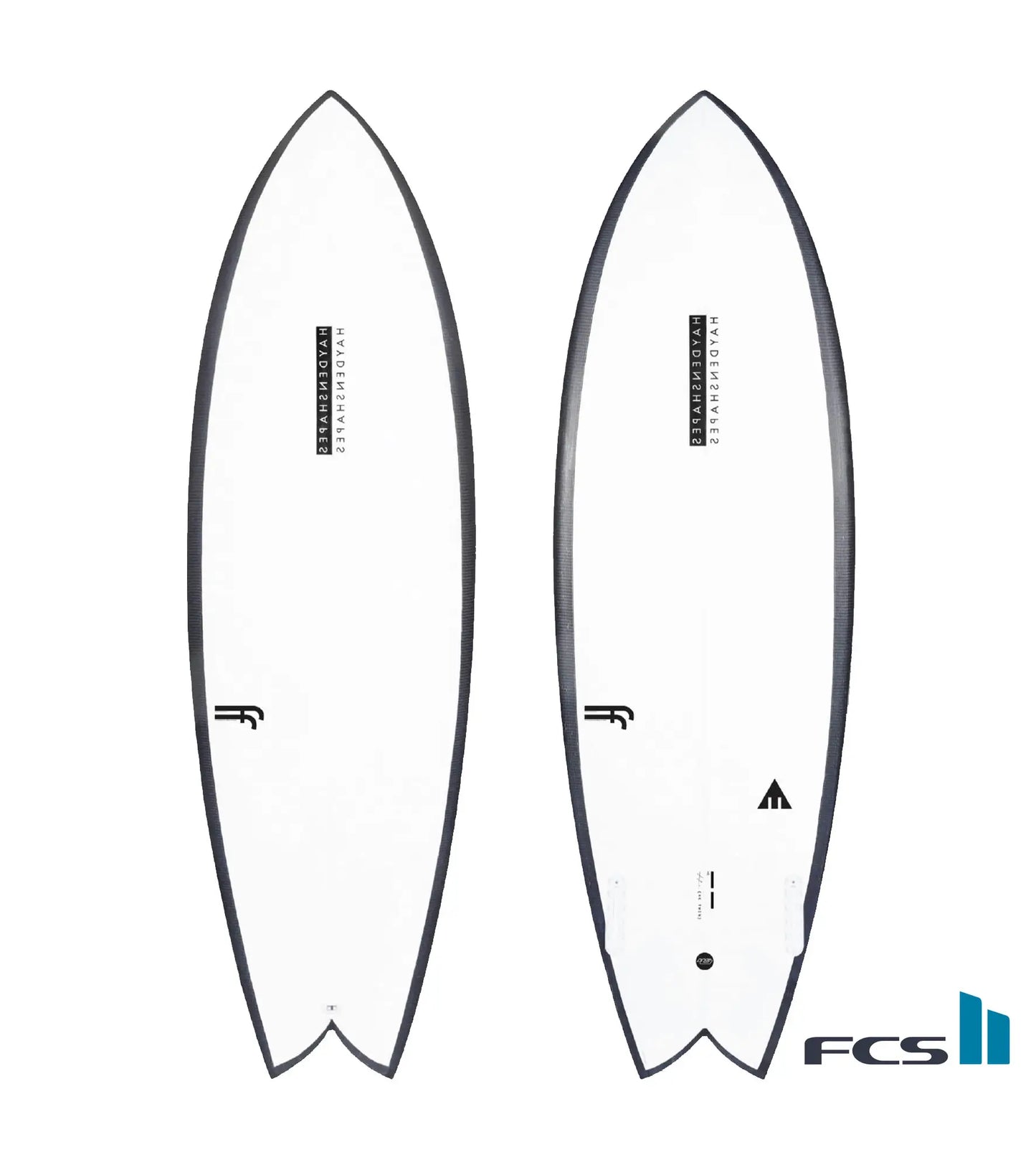 Haydenshapes Hypto Krypto TWIN FF - FCS II - 5 Fin - Short Boards