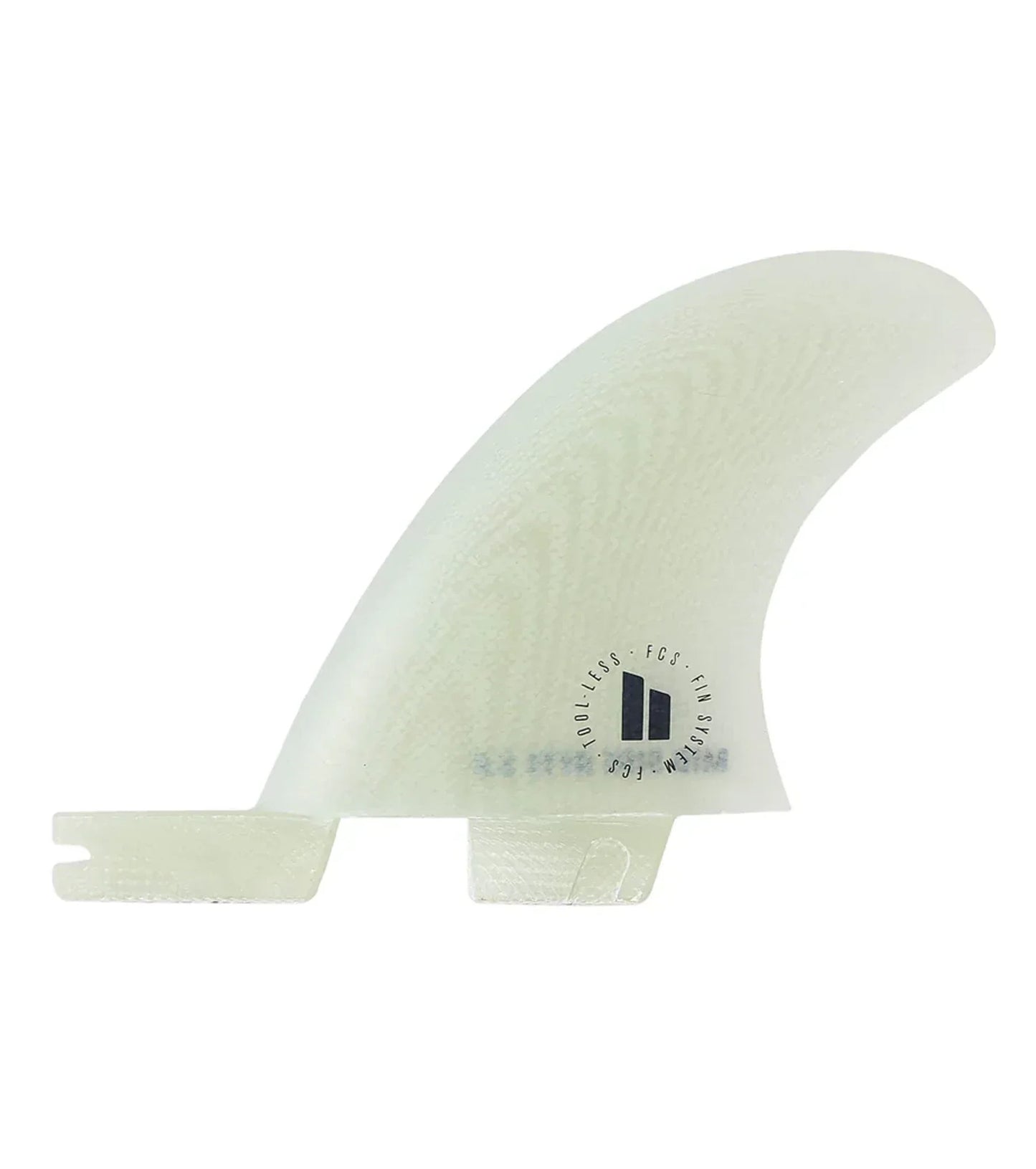 FCS II Mid Performance Glass Sidebite Fins Clear - FCS II/Sidebites