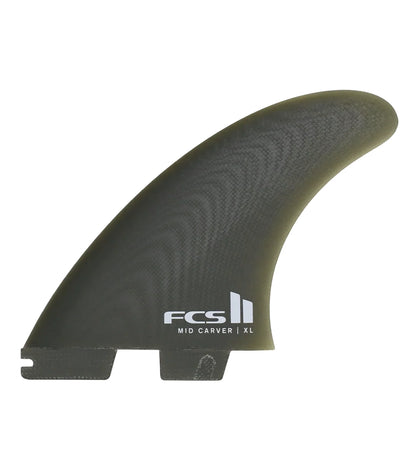 FCS II Mid Carver Performance Glass Thruster Fins - Kelp
