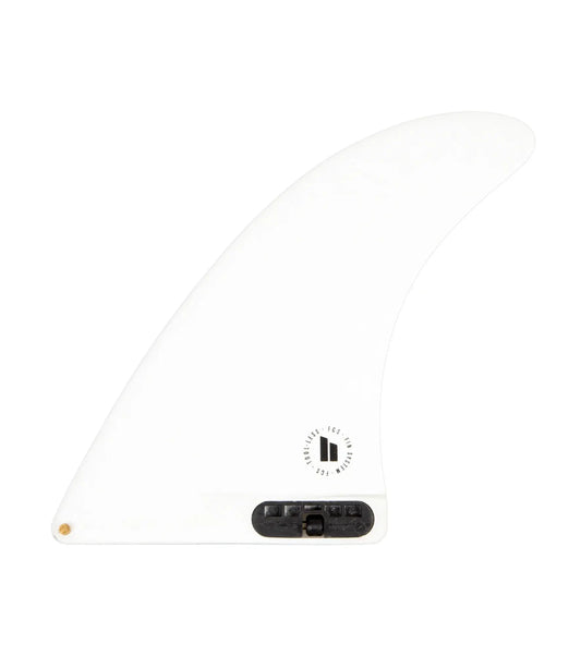 FCS II Single Performance Glass Single Fin - White