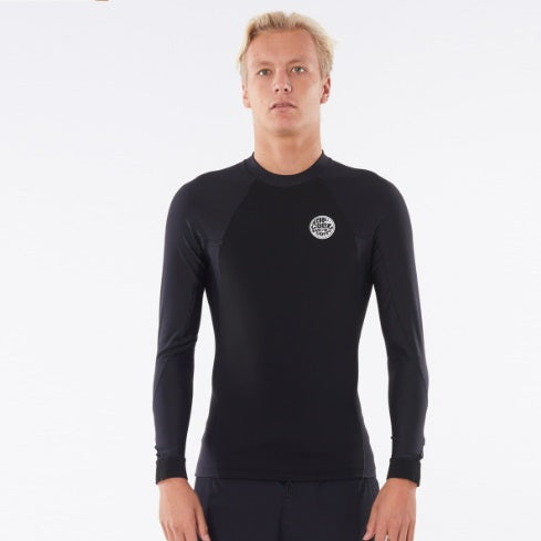 Rip Curl Flashbomb Neo 0.5Mm Poly Long Sleeve Vest Black Wveynm - Thermals