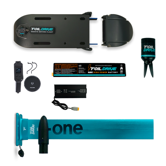 Foil Drive Assist MAX x F-ONE Integrated Aluminium Mast