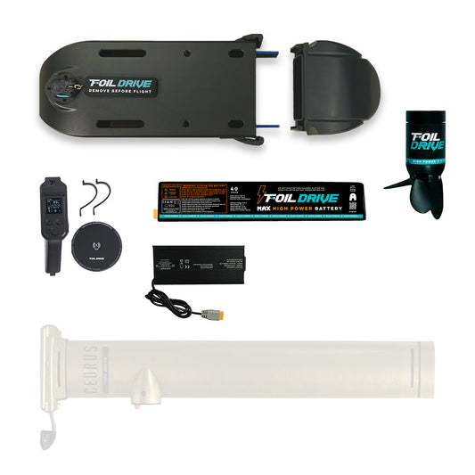 Foil Drive Assist Slim x Foil Cedrus Aluminum Integrated Mast Bundle