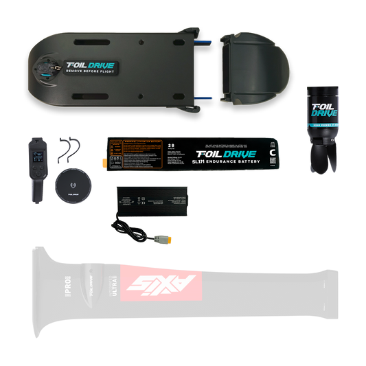 Foil Drive Assist Slim x AXIS Carbon Integrated 800 Mast Bundle