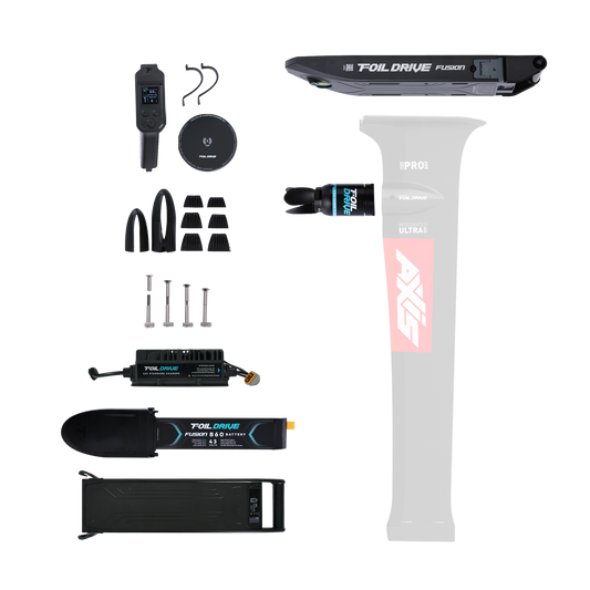 Foil Drive Fusion x AXIS Carbon Integrated 800 Mast Bundle