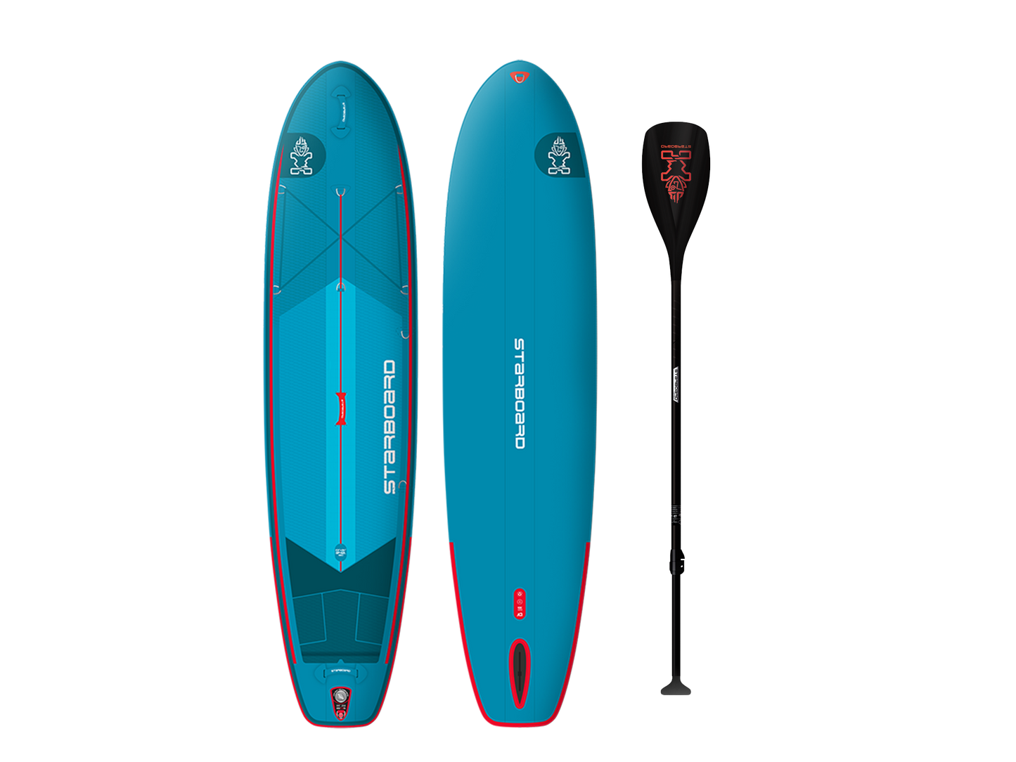 Starboard SUP 24/25 INFL. IGO DELUXE LITE WITH PADDLE - Inflatable SUPs