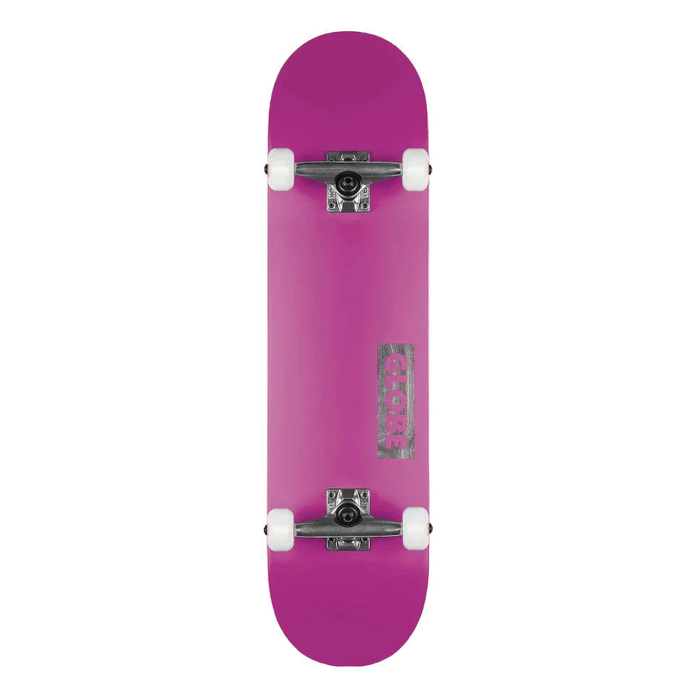 Globe Goodstock 8.25 - Neon Purple 10525351 - NEONPUR - Complete Skateboard - Skateboards
