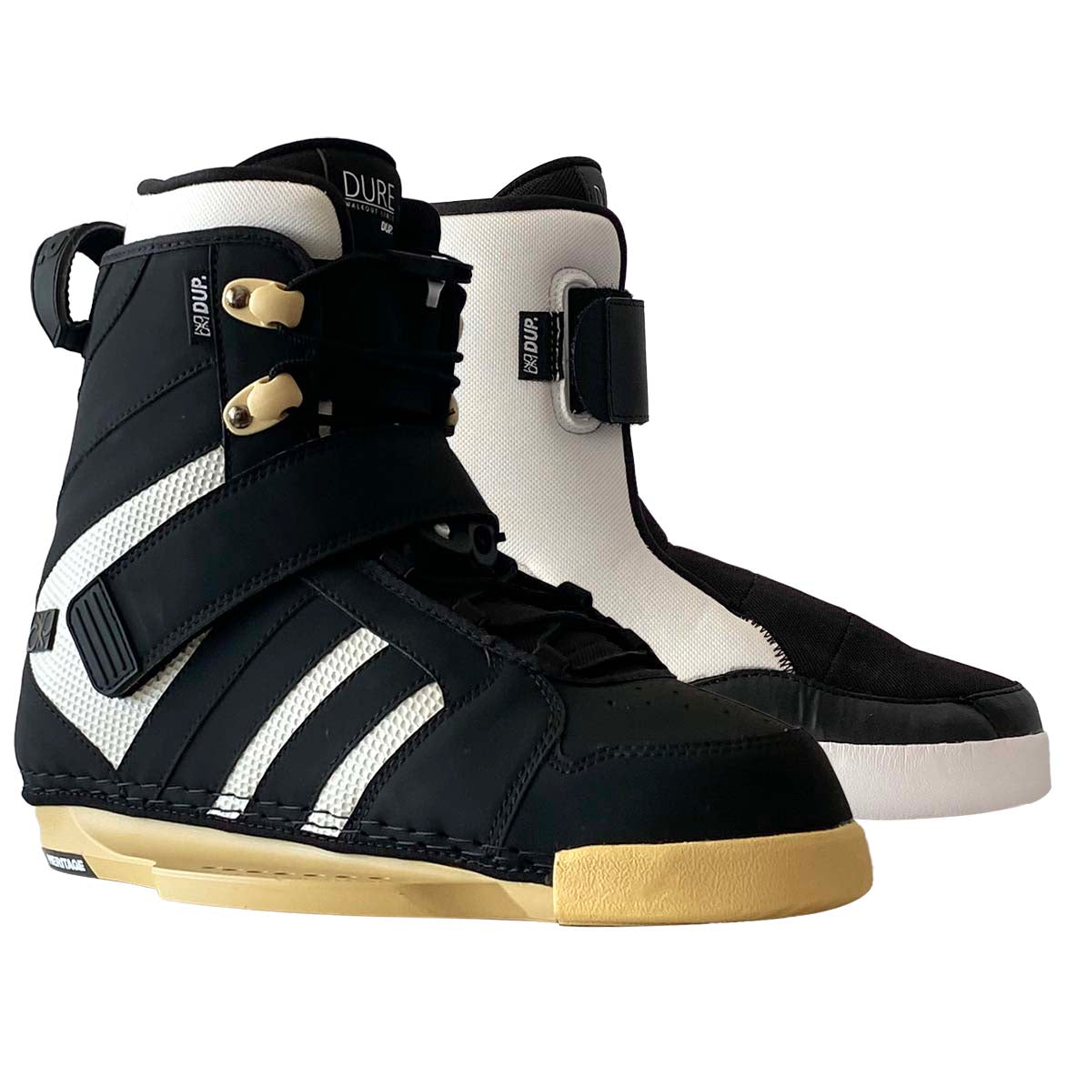 Dupwake 24 HERITAGE Black Gum - Boots w/Walk Liners